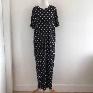 Polka Dot Maxi Dress